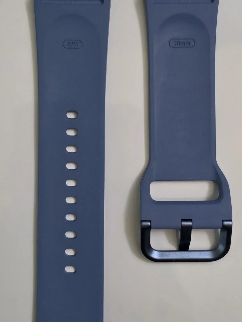 Samsung Galaxy Silicone Sport Watch Band S/M- Periwinkle Blue